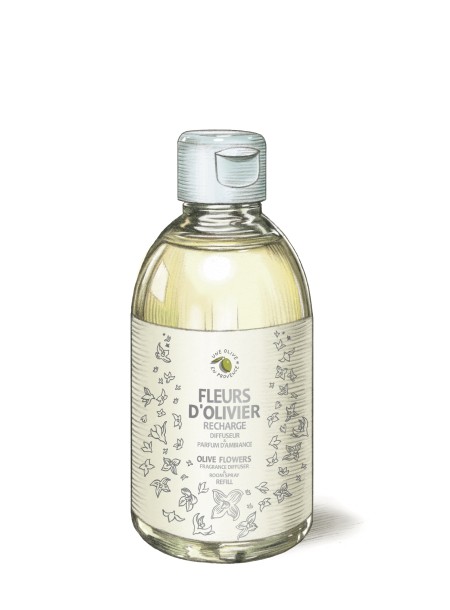 Recharge Parfum et Diffuseur "Fleurs d'Olivier" 300ml