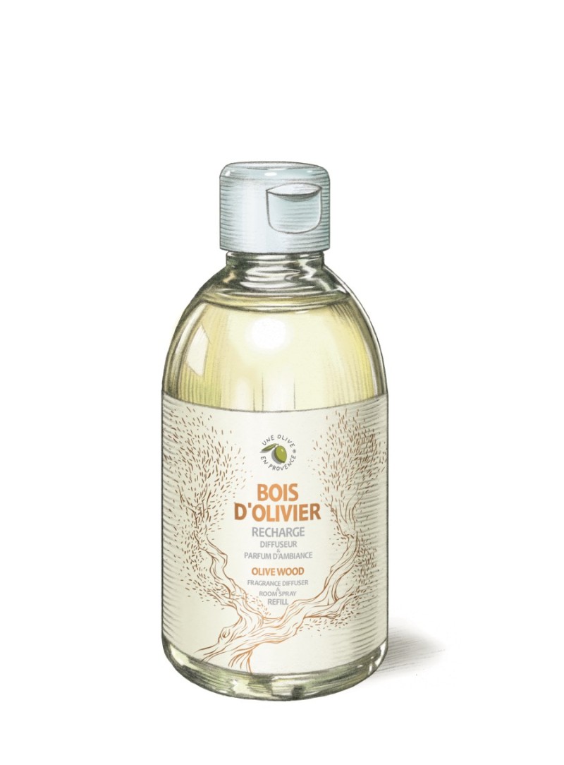 Parfum d'Ambiance Bois d'olivier 250 ML : Site et E-shop de la marque  française de cosmétiques-lifestyle Le Prius