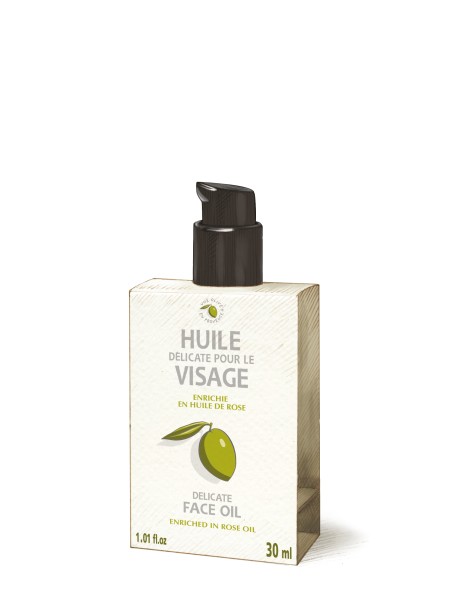 L'Huile Délicate Pour le Visage à l'Huile d'Olive 30ml