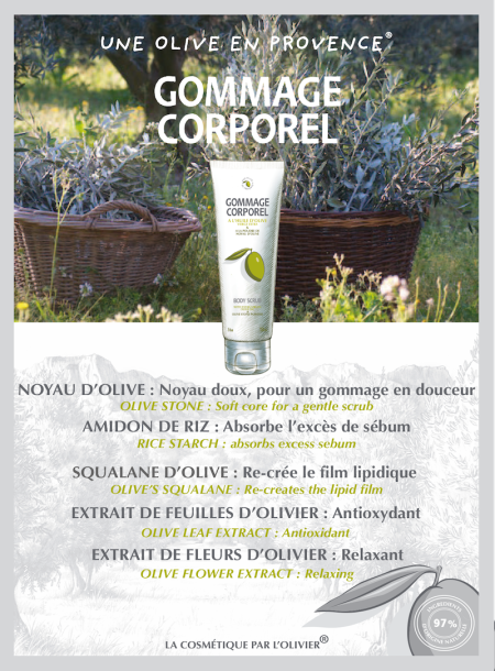 Le Gommage Corporel à l'Huile d'Olive 150ml