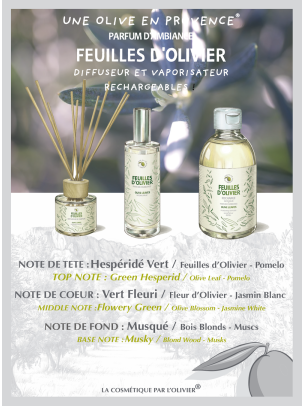 Le Parfum d'Ambiance "Feuilles d'Olivier" 100ml