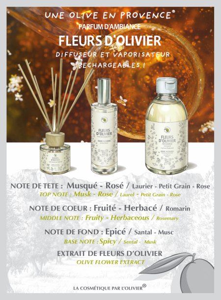 Le Parfum d'Ambiance "Fleurs d'Olivier" 100ml