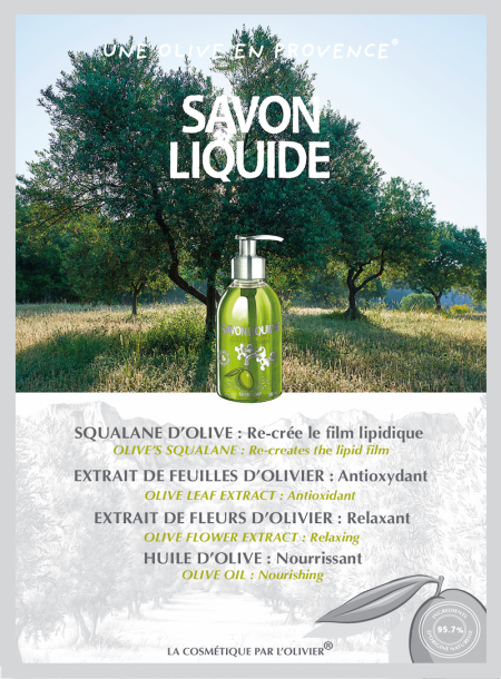 Le Savon Liquide à L'Huile d'Olive 300ml