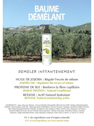 Le Baume Démêlant à l'Huile d'Olive 200ml