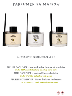 "Olive Leaves"  Diffuseur-Capilla 3.4 fl.oz