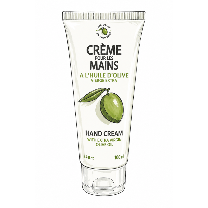 Hand Cream with Olive Oil 3.4 fl.oz