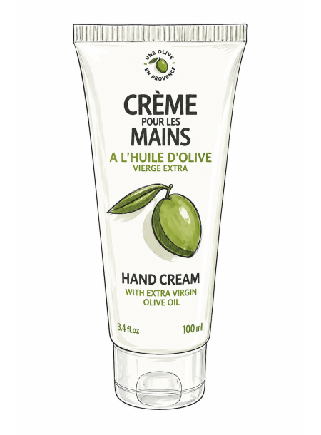 Hand Cream with Olive Oil 3.4 fl.oz