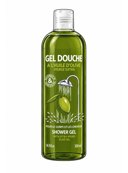 Shower Gel With Olive Oil 16.9 fl.oz