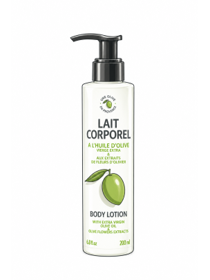 Le Lait Corporel à l'Huile d'Olive 200ml