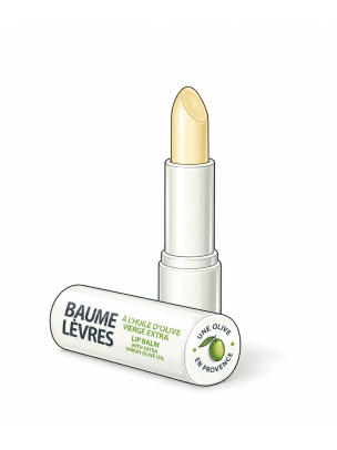 Lip Balm with Olive Oil 0.14 oz