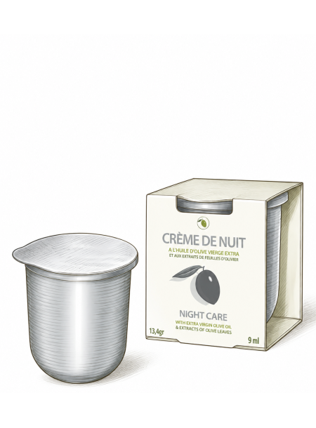 La Recharge de Crème de Nuit à l'Huile d'Olive 50ml