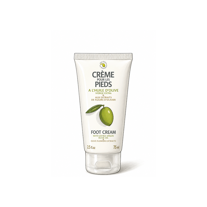 La Crème Pieds à l'Huile d'Olive 75ml