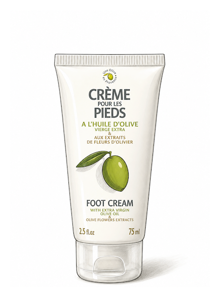Foot Cream with Olive Oil 2.5 fl.oz