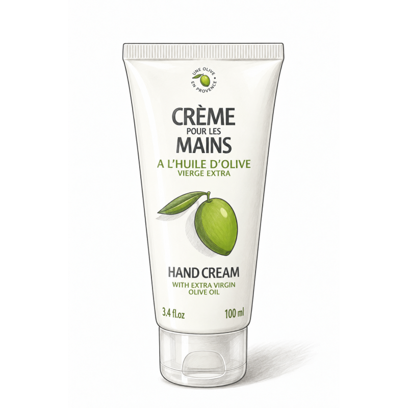 La Crème Mains à l'Huile d'Olive 100ml
