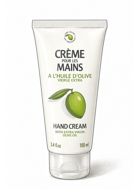 La Crème Mains à l'Huile d'Olive 100ml