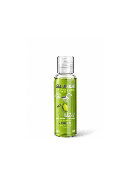 Le Mini Gel Douche à l'Huile d'Olive 50ml