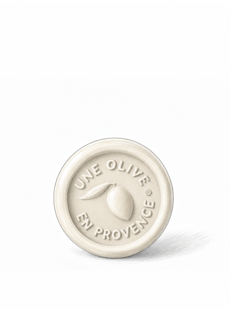 Mini White Soap with Olive Oil 0.85 oz