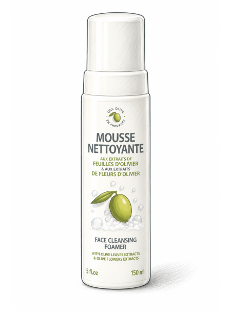 Face Cleansing Foamer with Olive Leaf Extract 5 fl.oz